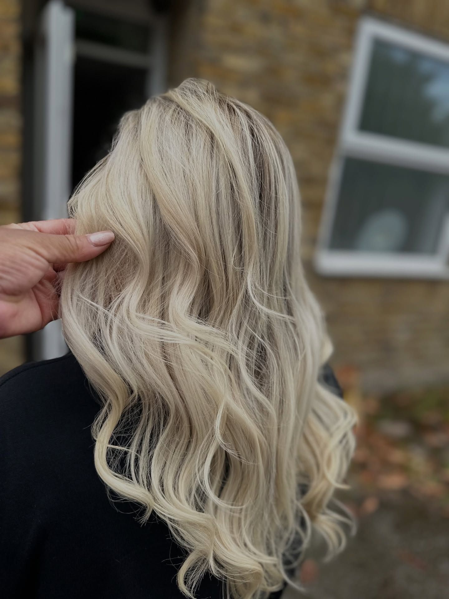Bright blonde styling by Vanda Hairdresser
